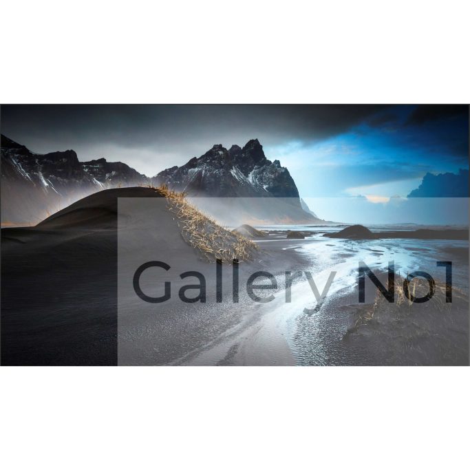 Find a great photograph of Sandstorm, Vestrahorn, Iceland by Trish Gant