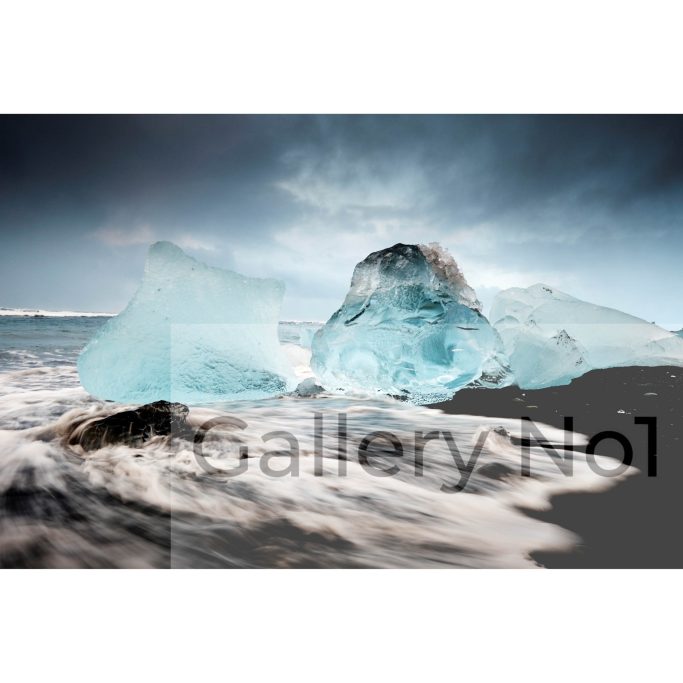 Find a photograph of the ice at Jökulsárlón Tide 1, Iceland for sale