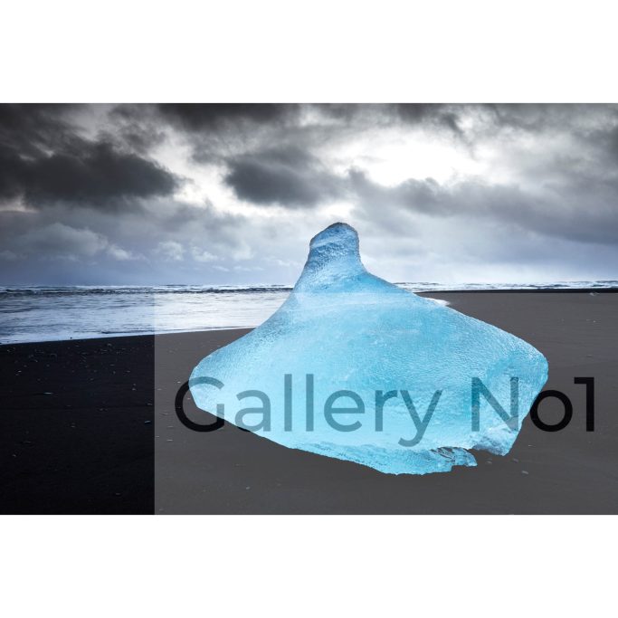 Find photographs of melting ice in Iceland for sale by Trish Gant