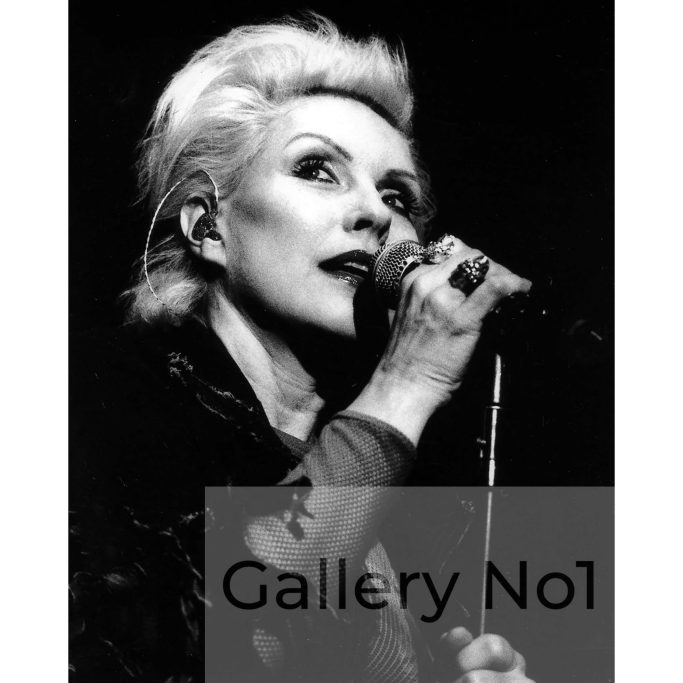 Find a photograph of Debbie Harry performing on stage for sale
