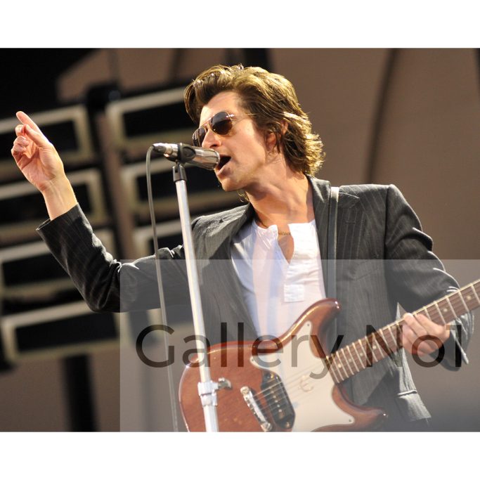 Find photograph of the Artic Monkeys on stage and for sale