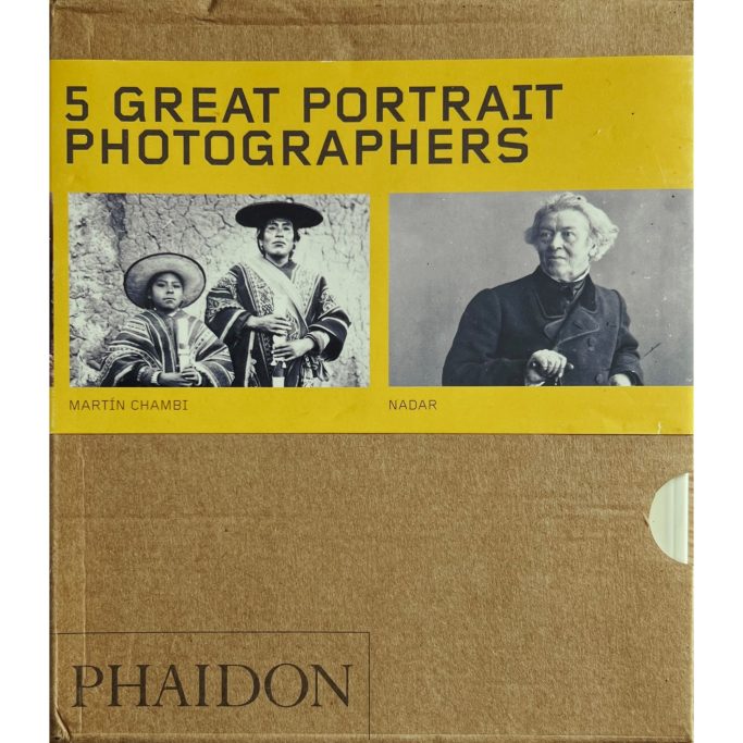 Find a box set of Phaidon 55's Five great portrait photographers for sale.
