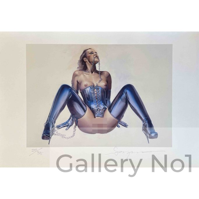 Find a print of a girl in Boots and Basque by Hajime Sorayama for sale