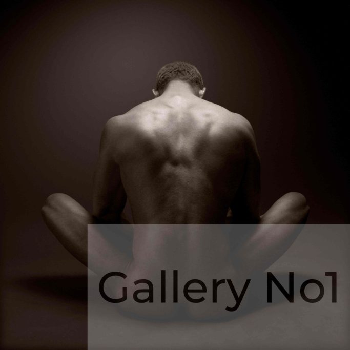 Look for Joerg Warda photographs of a naked man showing fragility