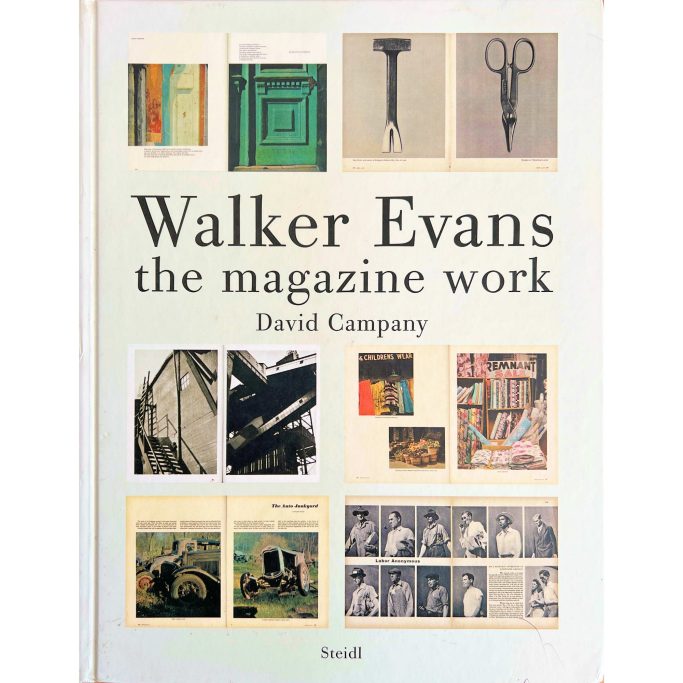 Walker Evans Find a copy of Walker Evans – The Magazine Work for sale.