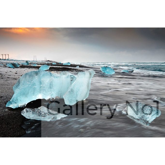 Look for photographs of the ice at Jökulsárlón Tide 2 , Iceland